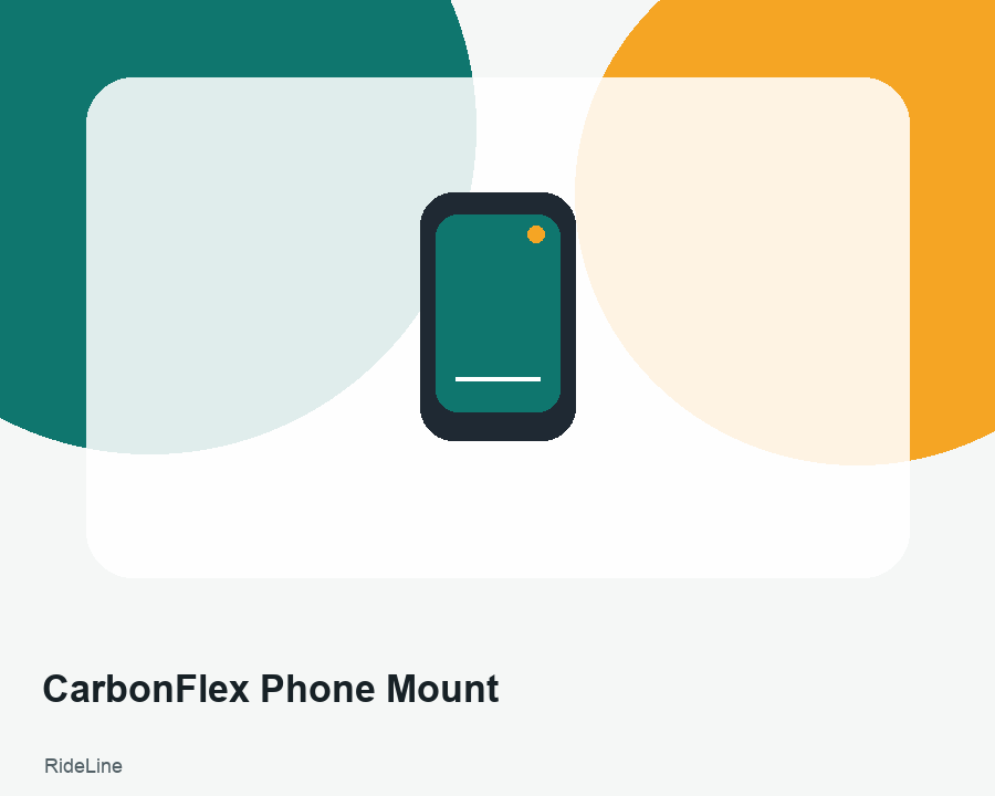 CarbonFlex Phone Mount