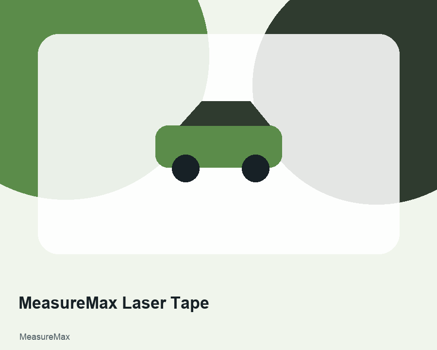 MeasureMax Laser Tape