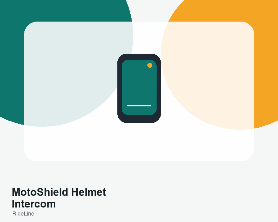 MotoShield Helmet Intercom