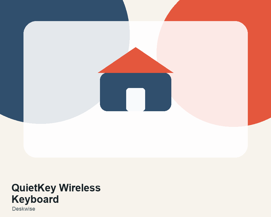 QuietKey Wireless Keyboard