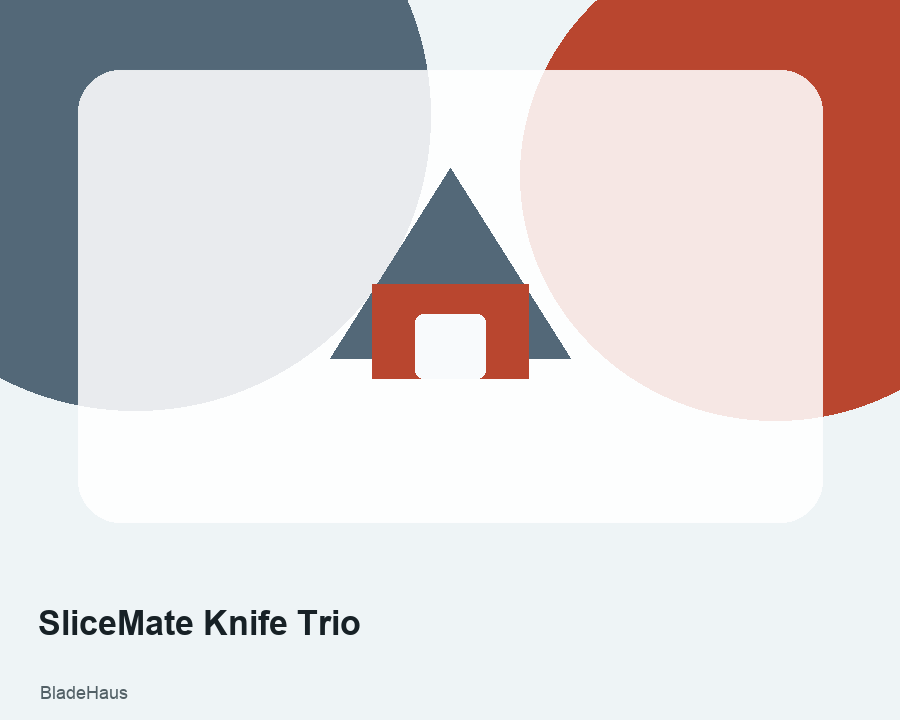SliceMate Knife Trio