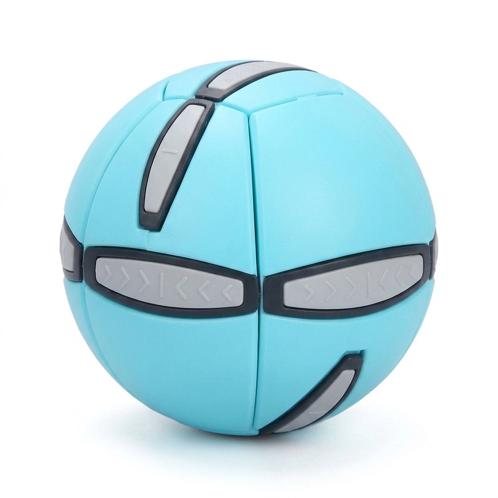 Pelota de juguete segmentada